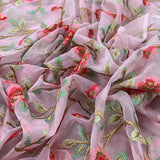 Organza Embroidery Fabric