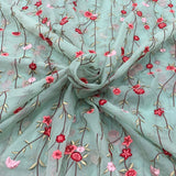 Organza Embroidery Fabric