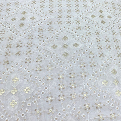 Georgette Embroidery Fabric