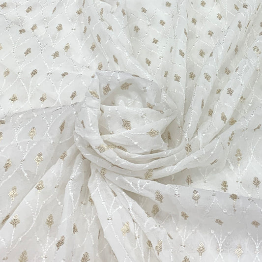 Georgette Embroidery Fabric