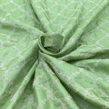 Tusser Silk Embroidery Fabric