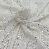 Georgette Embroidery Fabric