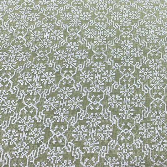 Chanderi Embroidery Fabric