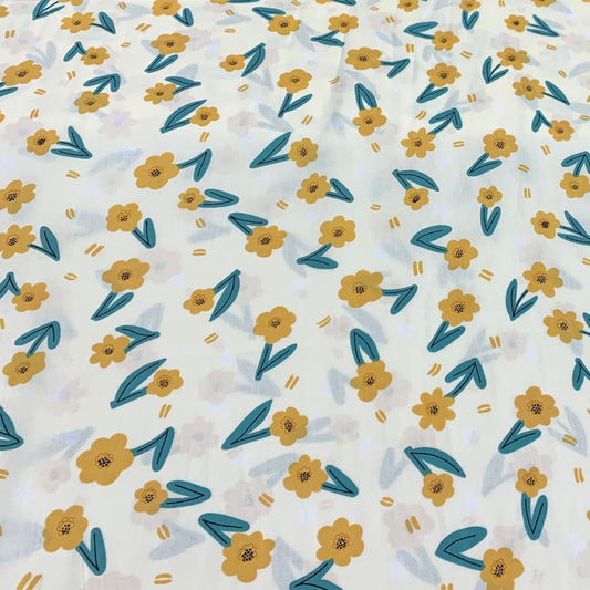 Rayon Printed Fabric