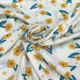 Rayon Printed Fabric