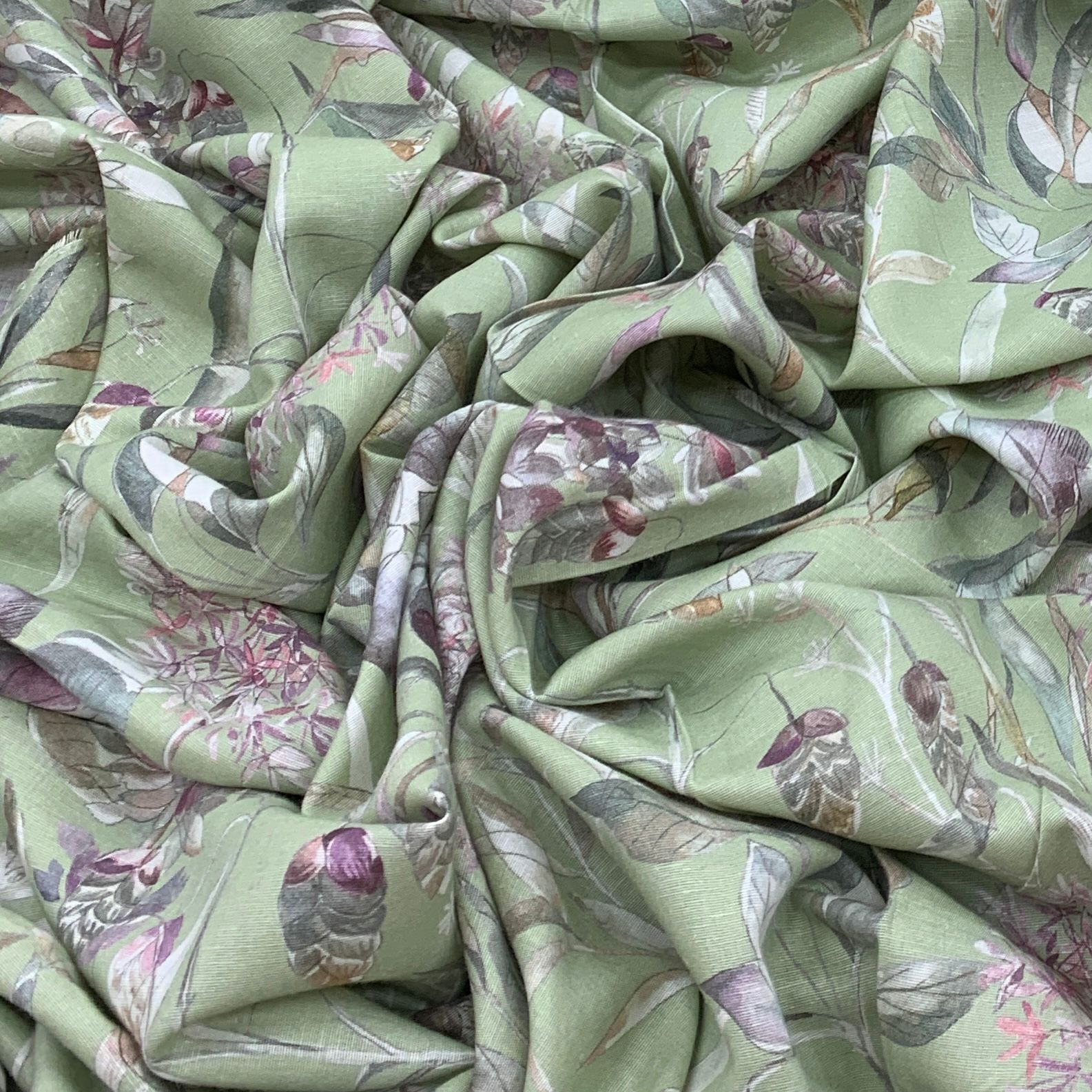 Linen Printed Fabric