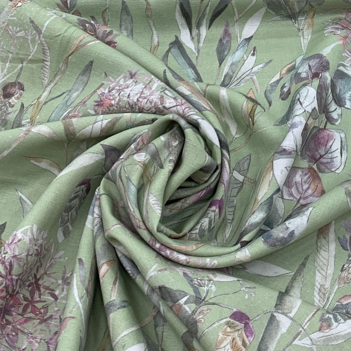 Buy Linen Printed Fabric Online – Saroj Fabrics