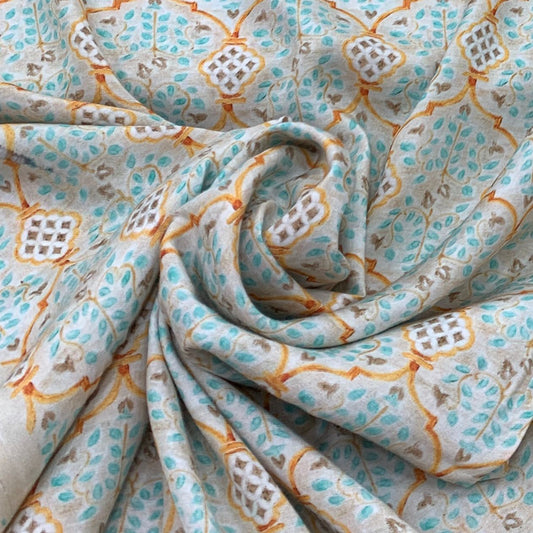 Muslin Printed Fabric