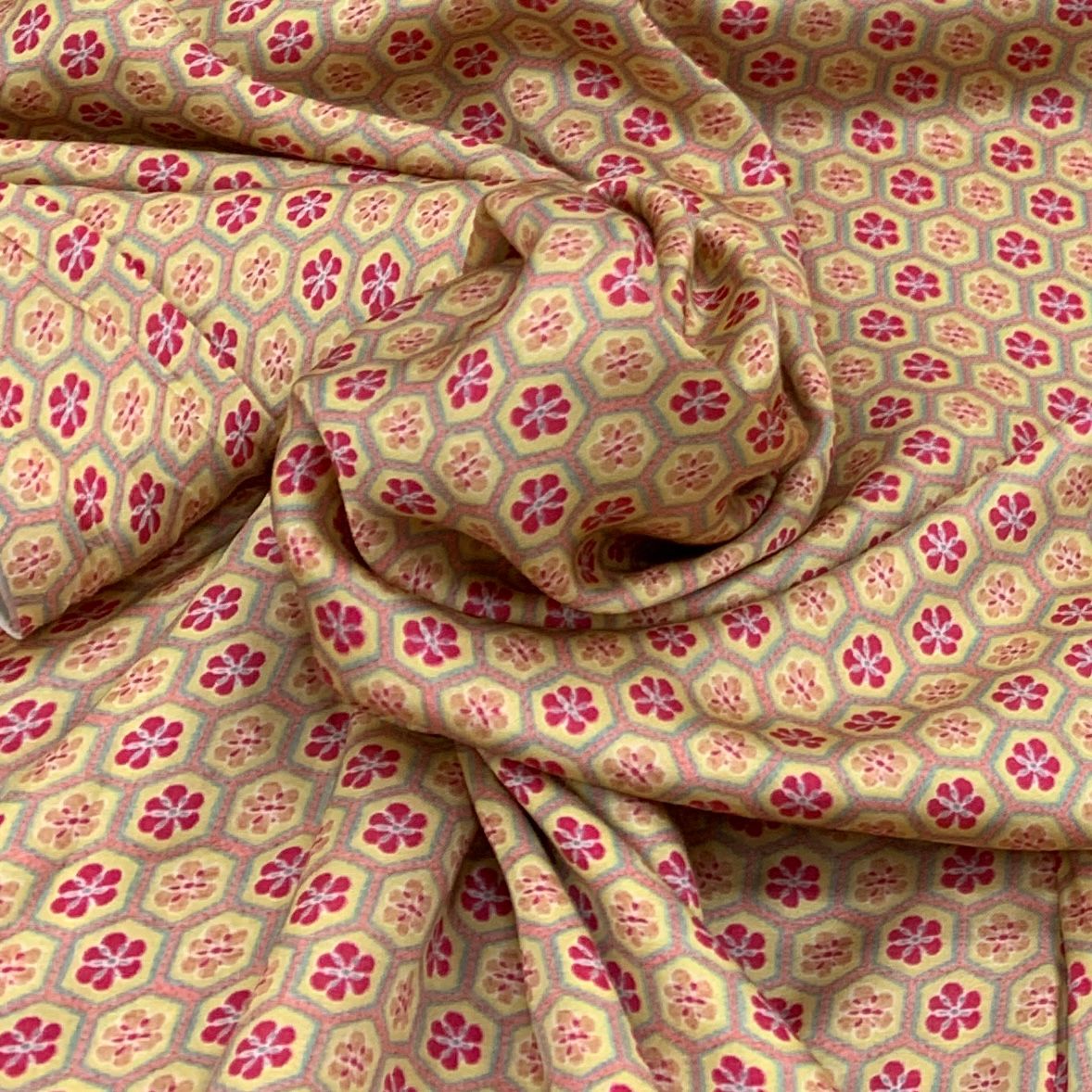 Modal Satin Printed Fabric