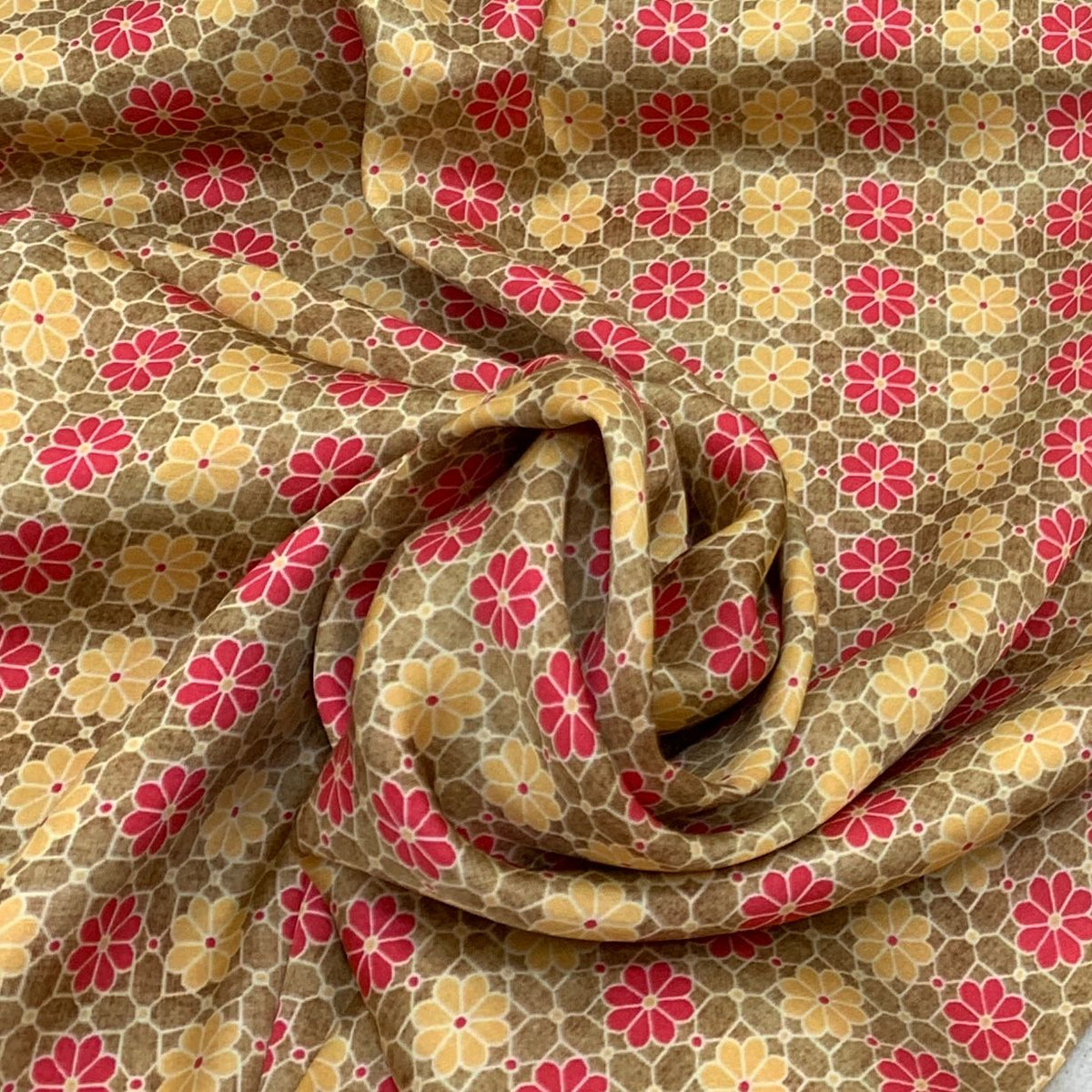 Modal Satin Printed Fabric