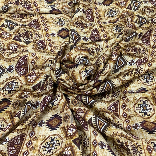 Muslin Printed Fabric