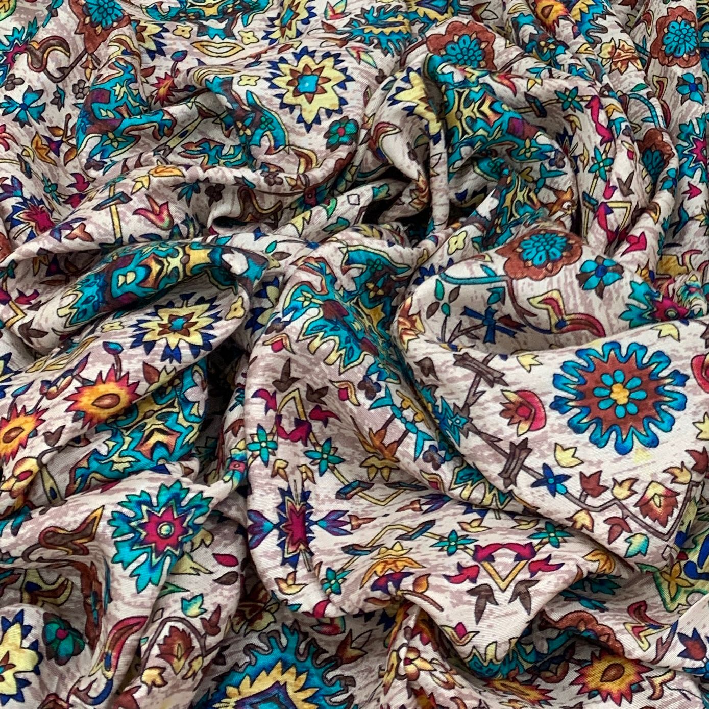 Muslin Printed Fabric