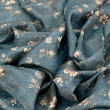 Muslin Shimmer Printed Fabric