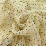 Organza Printed Fabric