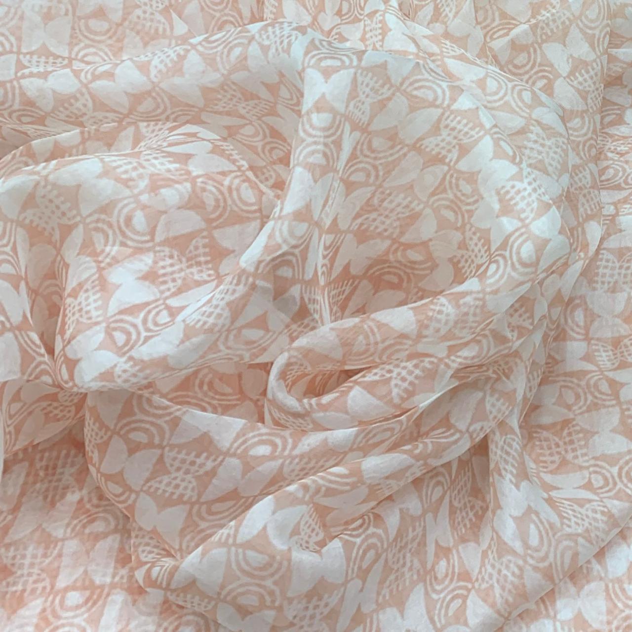 Organza Printed Fabric