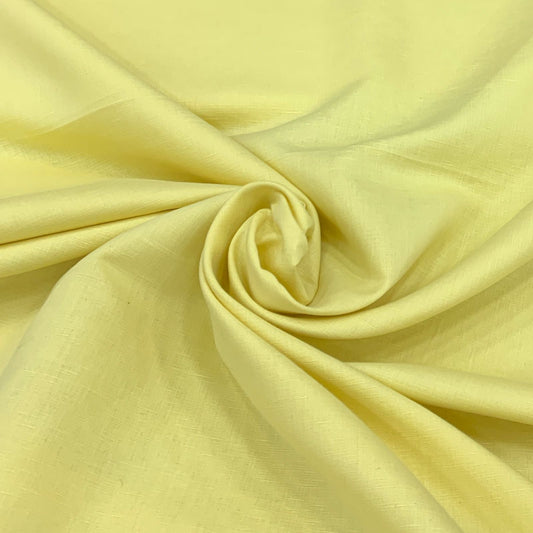 Plain Cotton Linen Fabric