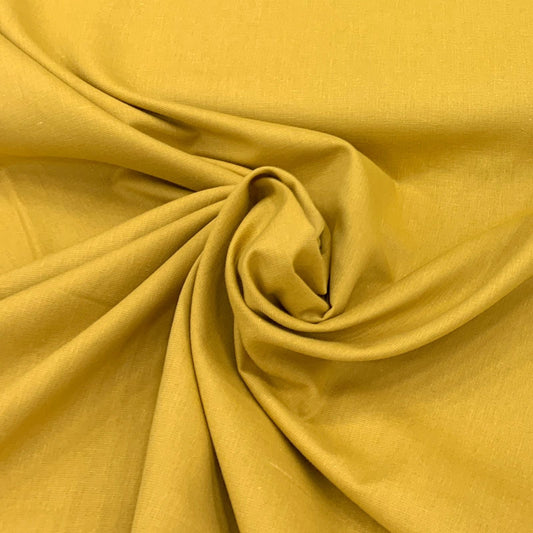 Plain Cotton Linen Fabric