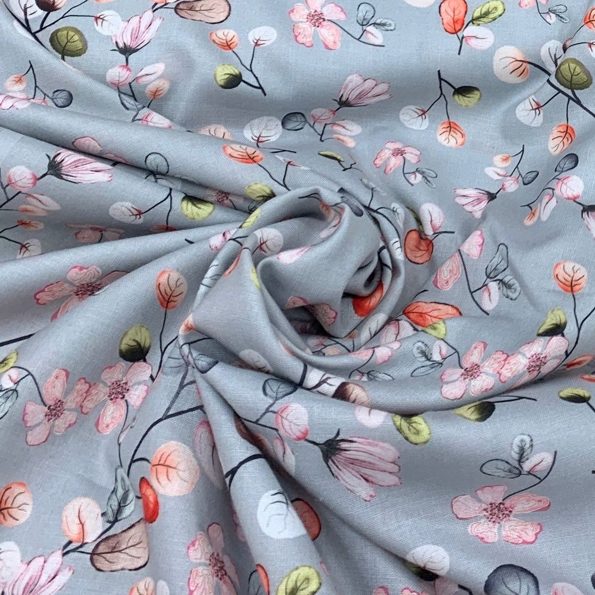 Linen Printed Fabric