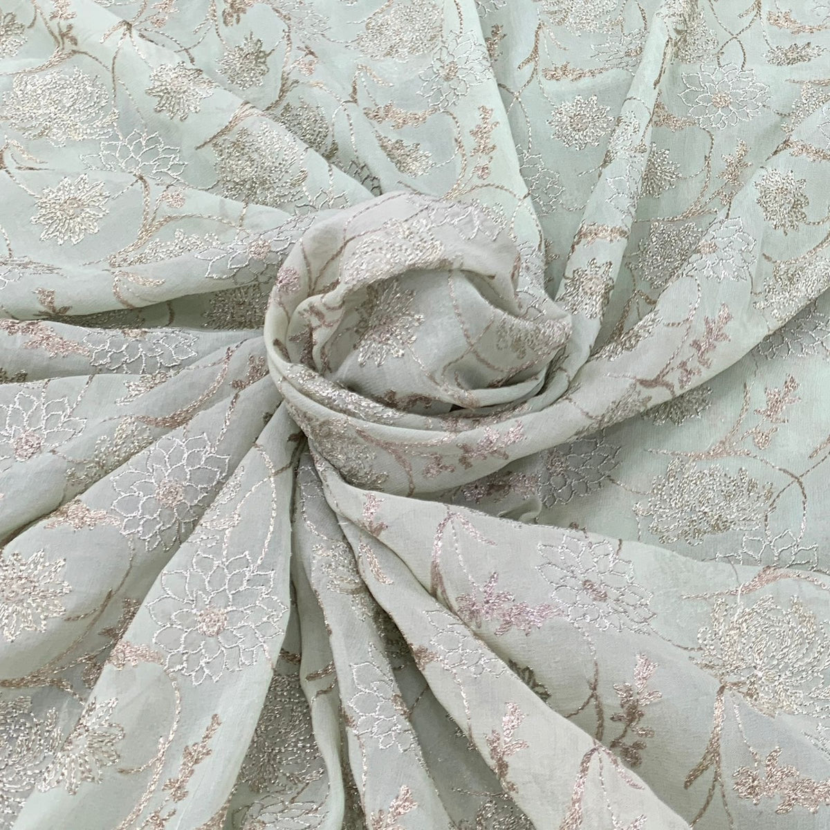 Georgette Embroidery Fabric