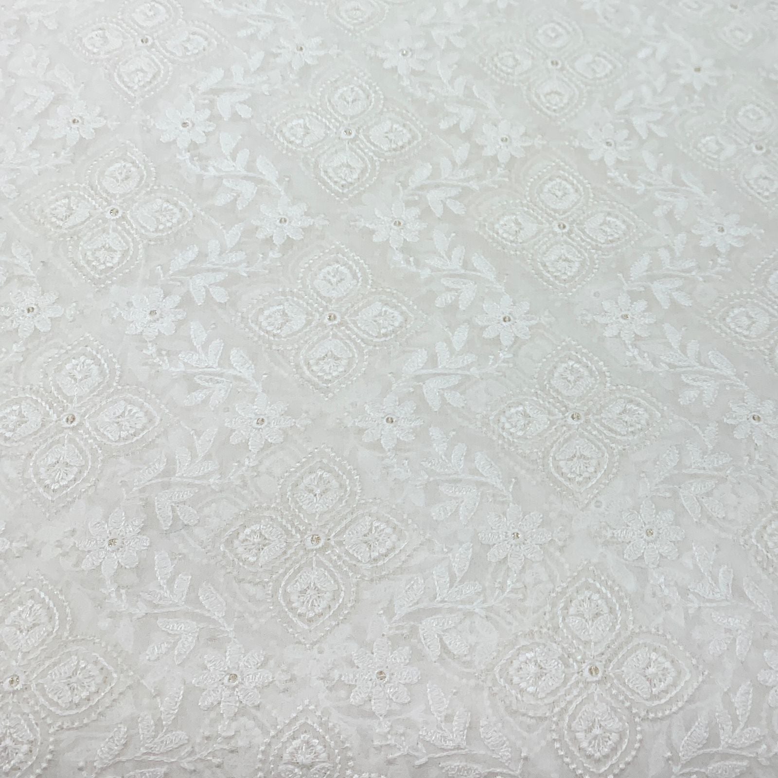 Georgette Embroidery Fabric