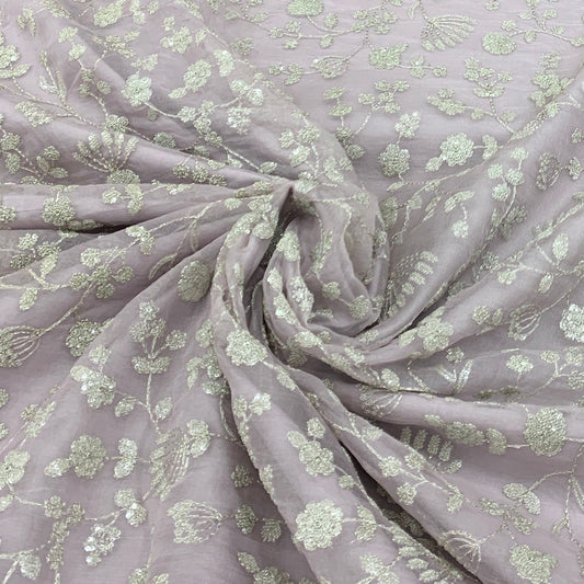 Organza Embroidery Fabric