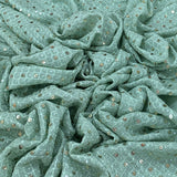 Georgette Embroidery Fabric