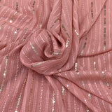 Georgette Embroidery Fabric