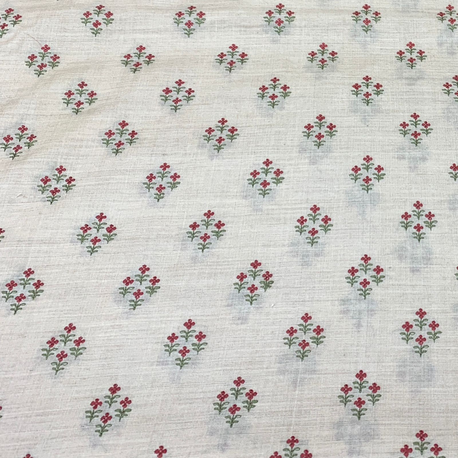 Tusser Silk Embroidery Fabric