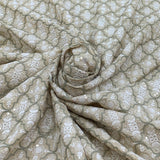 Tusser Silk Embroidery Fabric