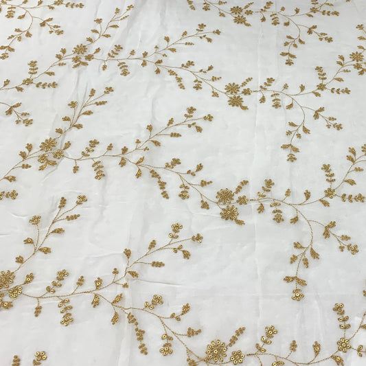 Georgette Embroidery Fabric