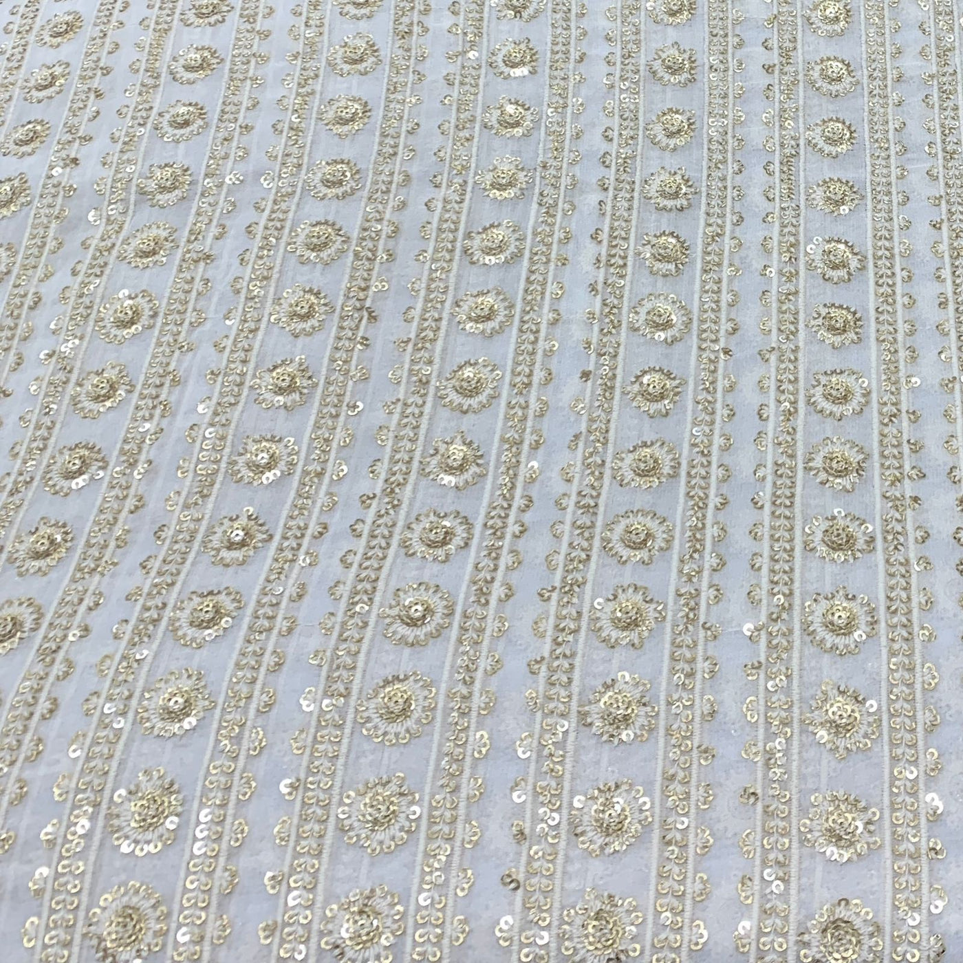 Georgette Embroidery Fabric
