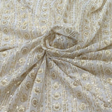 Georgette Embroidery Fabric