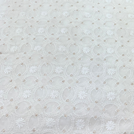 Georgette Embroidery Fabric