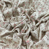 Raw Silk Embroidery Fabric