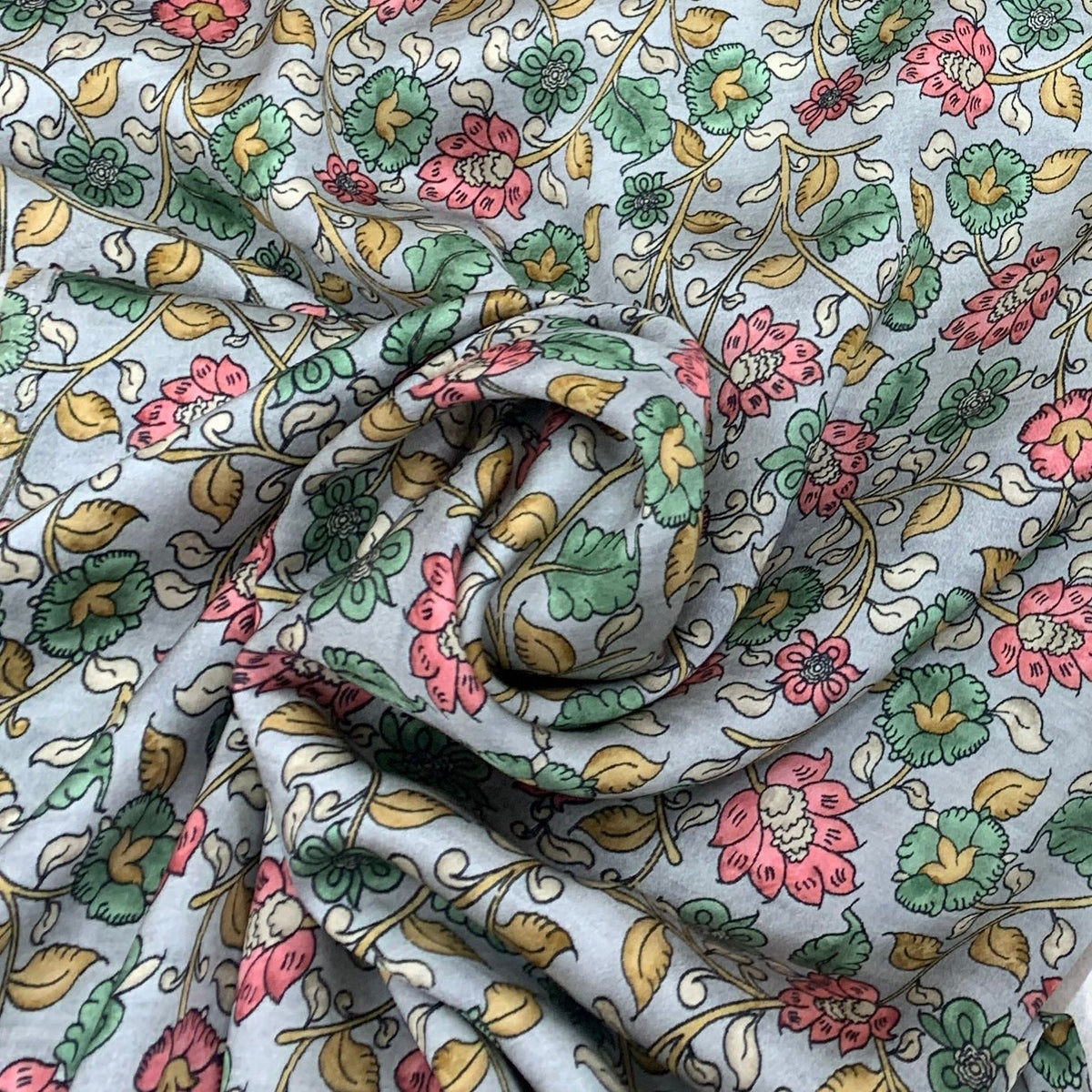 Modal Satin Printed Fabric