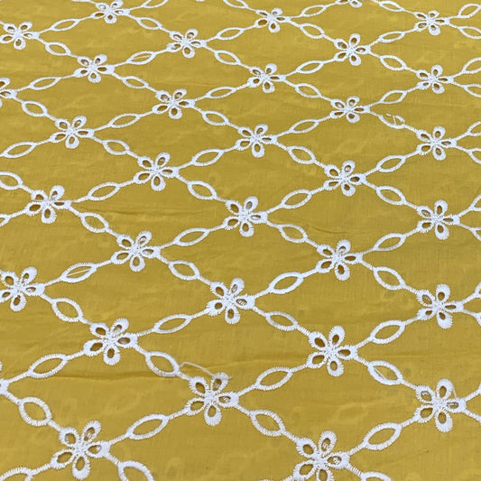 Cotton Embroidery Fabric