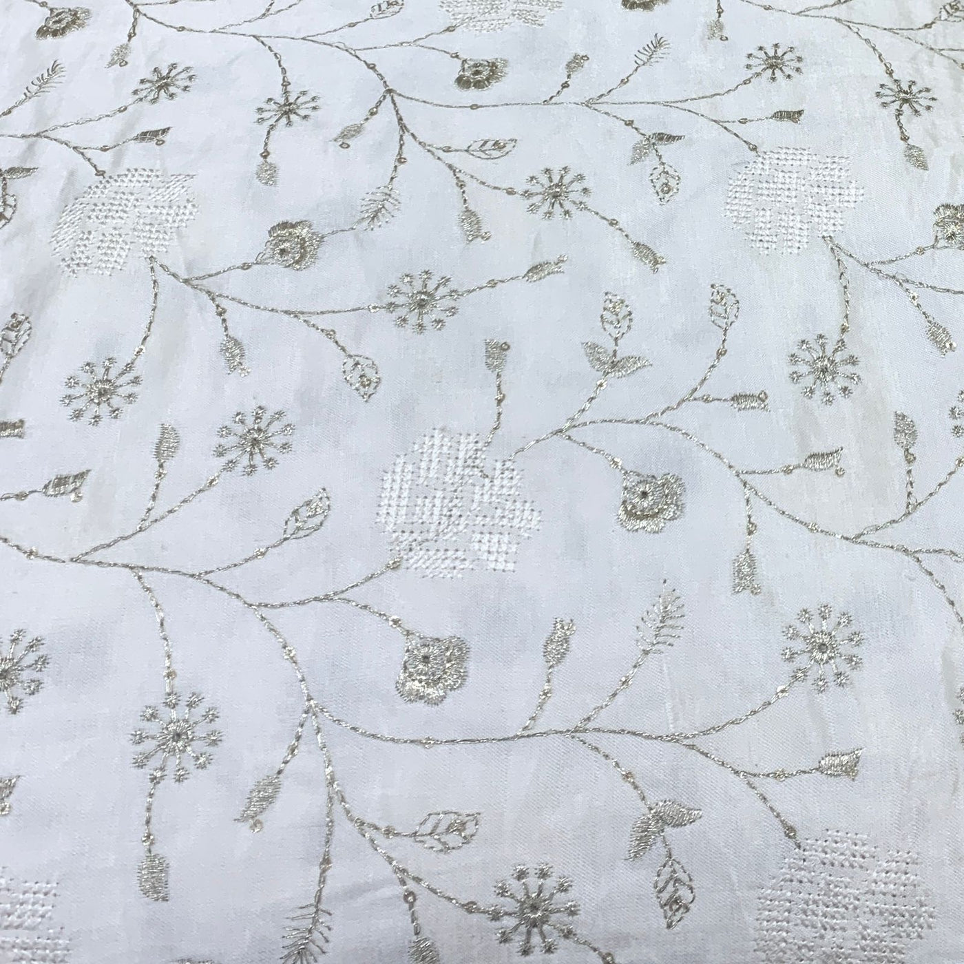 Gajji Satin Printed Fabric