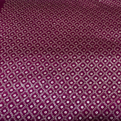 Gajji Satin Printed Fabric