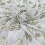 Georgette Embroidery Fabric