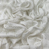 Chinon Chiffon Embroidery Fabric