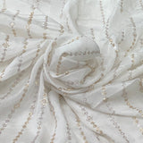 Chinon Chiffon Embroidery Fabric