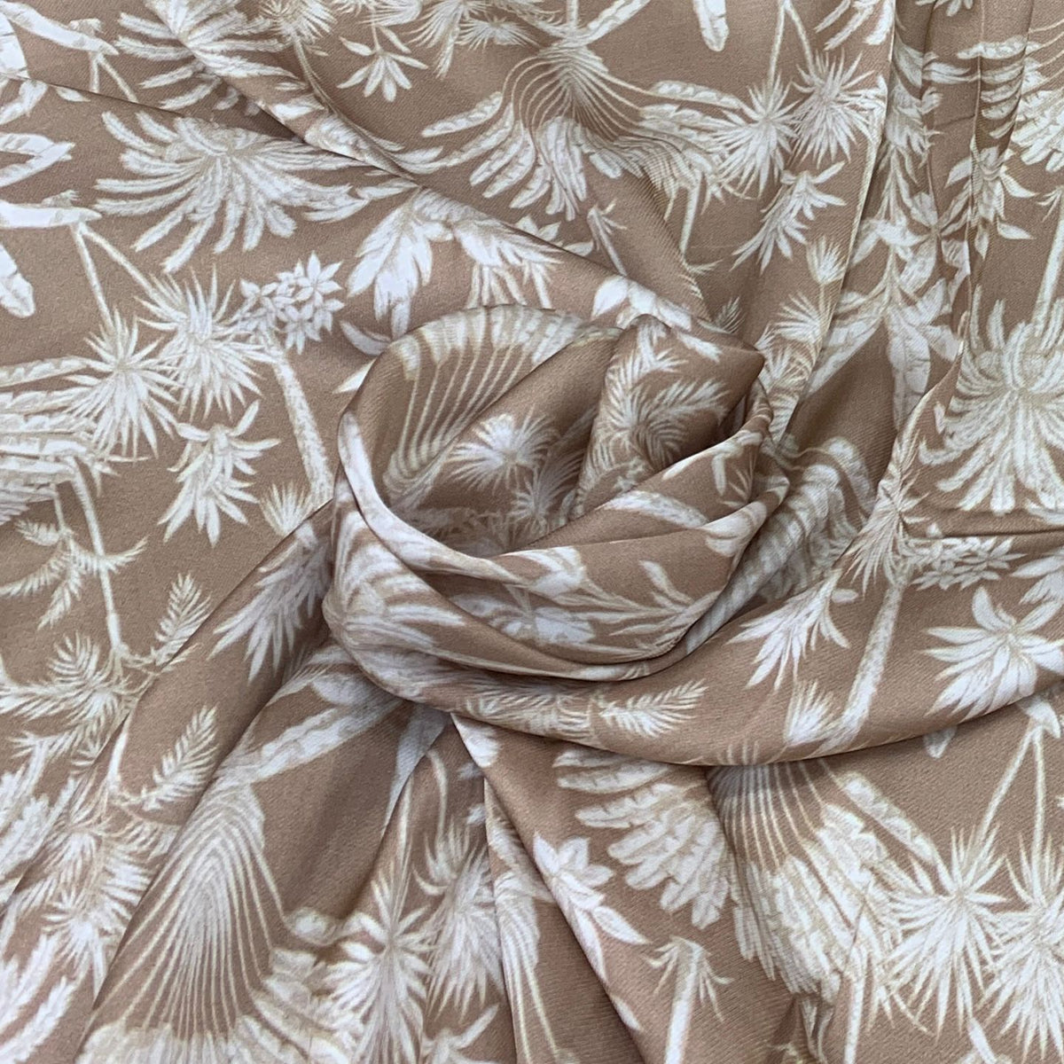 Modal Satin Printed Fabric