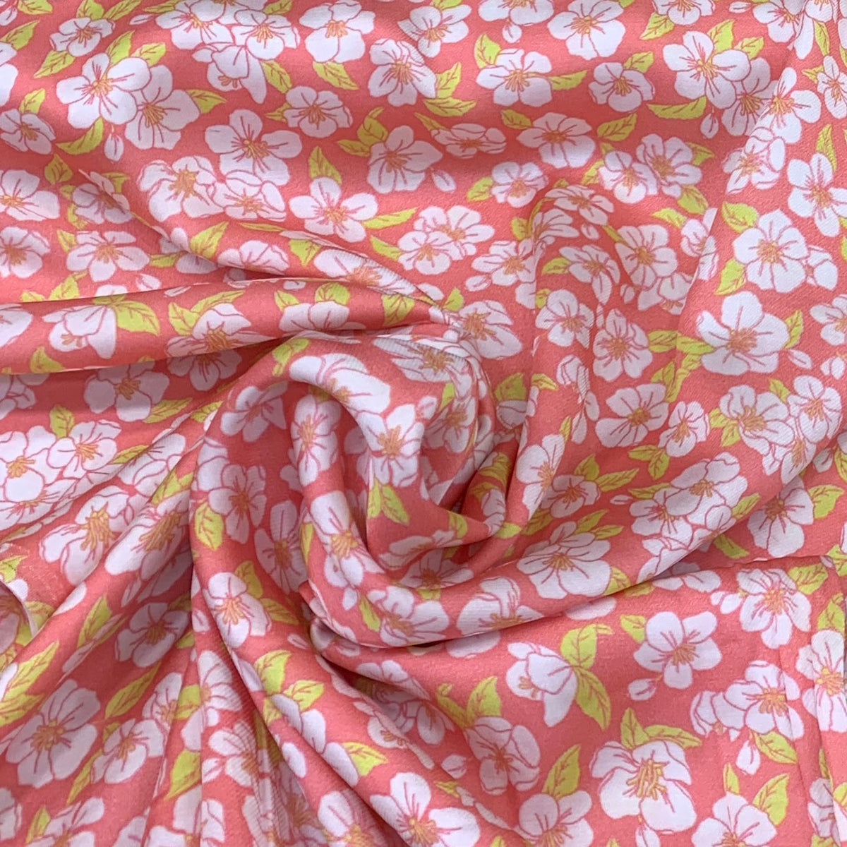 Modal Satin Printed Fabric