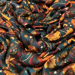 Modal Satin Printed Fabric