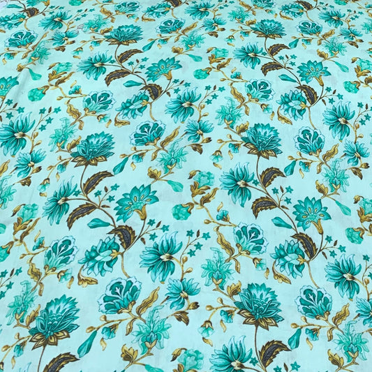 Modal Satin Printed Fabric