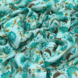 Modal Satin Printed Fabric