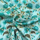 Modal Satin Printed Fabric