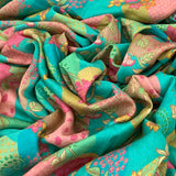 Modal Satin Printed Fabric