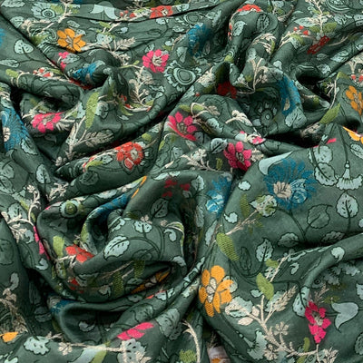 Dola Silk Embroidery Fabric