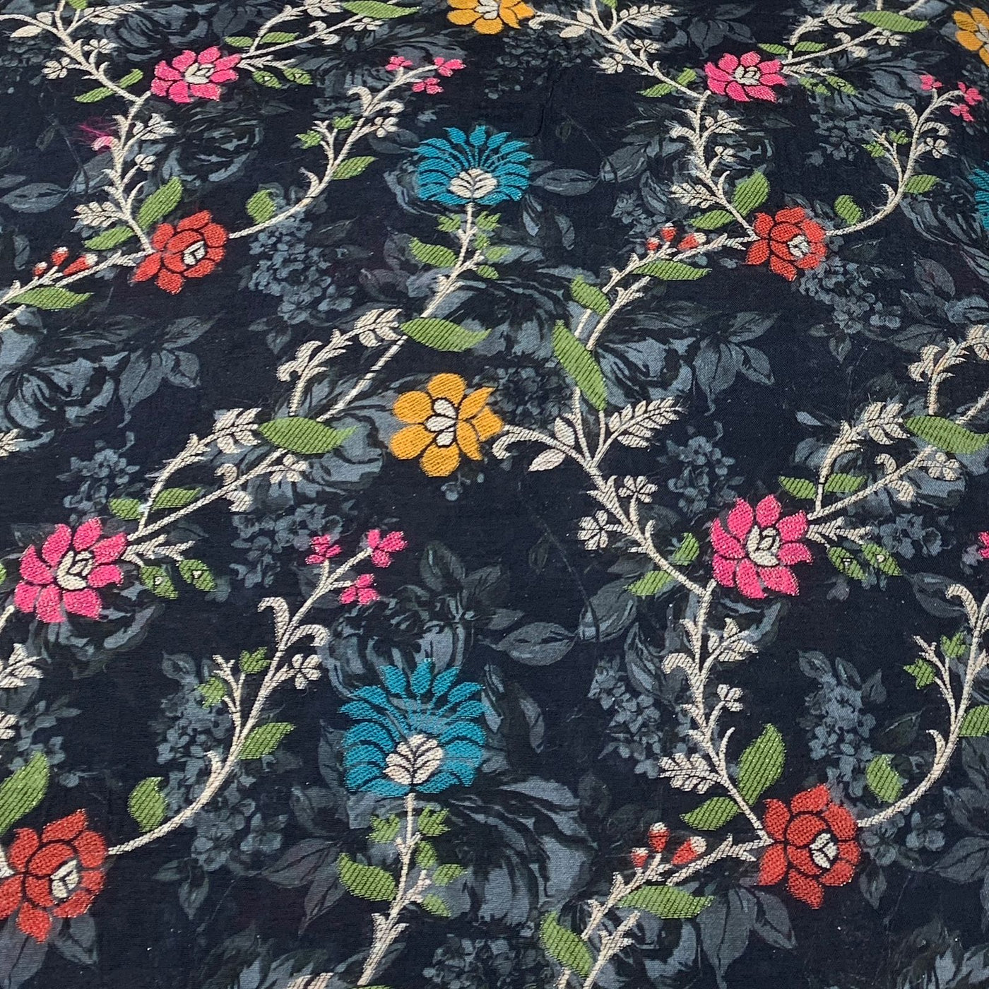 Dola Silk Embroidery Fabric